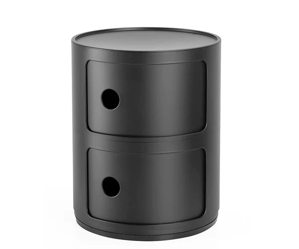 Kartell Componibili Mat Recycled 2 Rum - Onyx