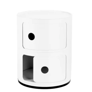 Kartell Componibili Mat Recycled 2 Rum - Pearl
