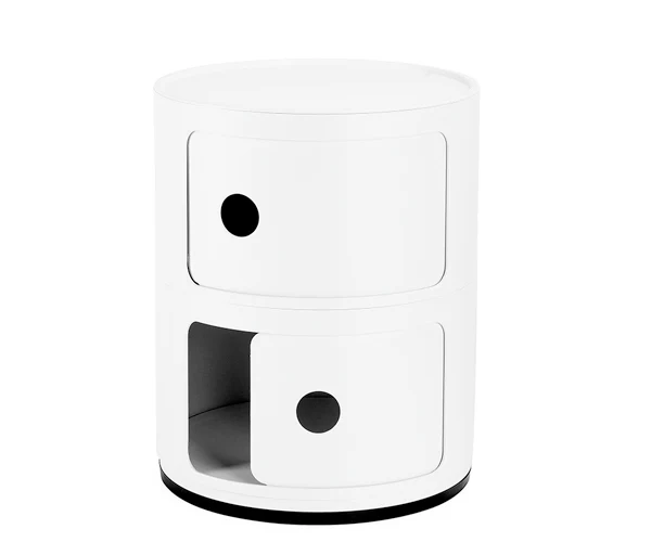 Kartell Componibili Mat Recycled 2 Rum - Pearl