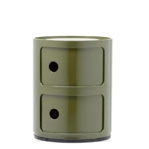 Kartell Componibili 2 Rum Oliven - Grøn Preloaded Charts