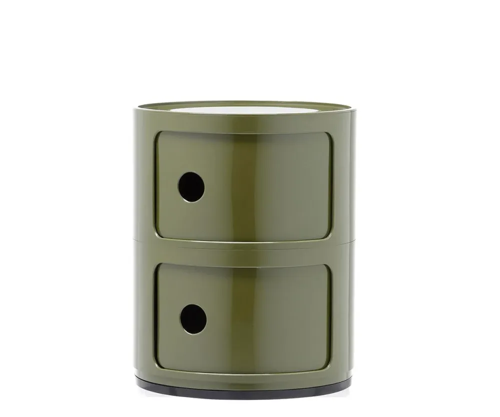 Kartell Componibili 2 Rum Oliven - Grøn Preloaded Charts