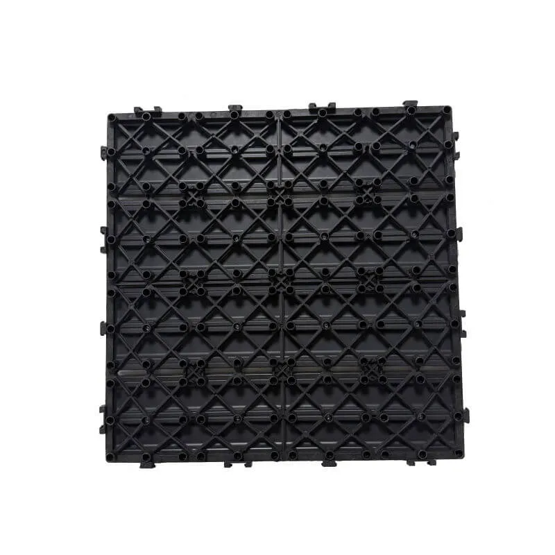 Kompositfliser 30 x 30 x 2,2 cm - Teaktræ