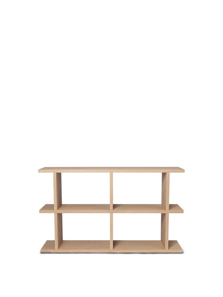 Kona Bookcase - 2x2 - Natural Egtræ Veneer | NMEA 2000 Certified
