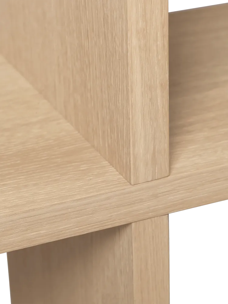 Kona Bookcase - 2x2 - Natural Egtræ Veneer | NMEA 2000 Certified