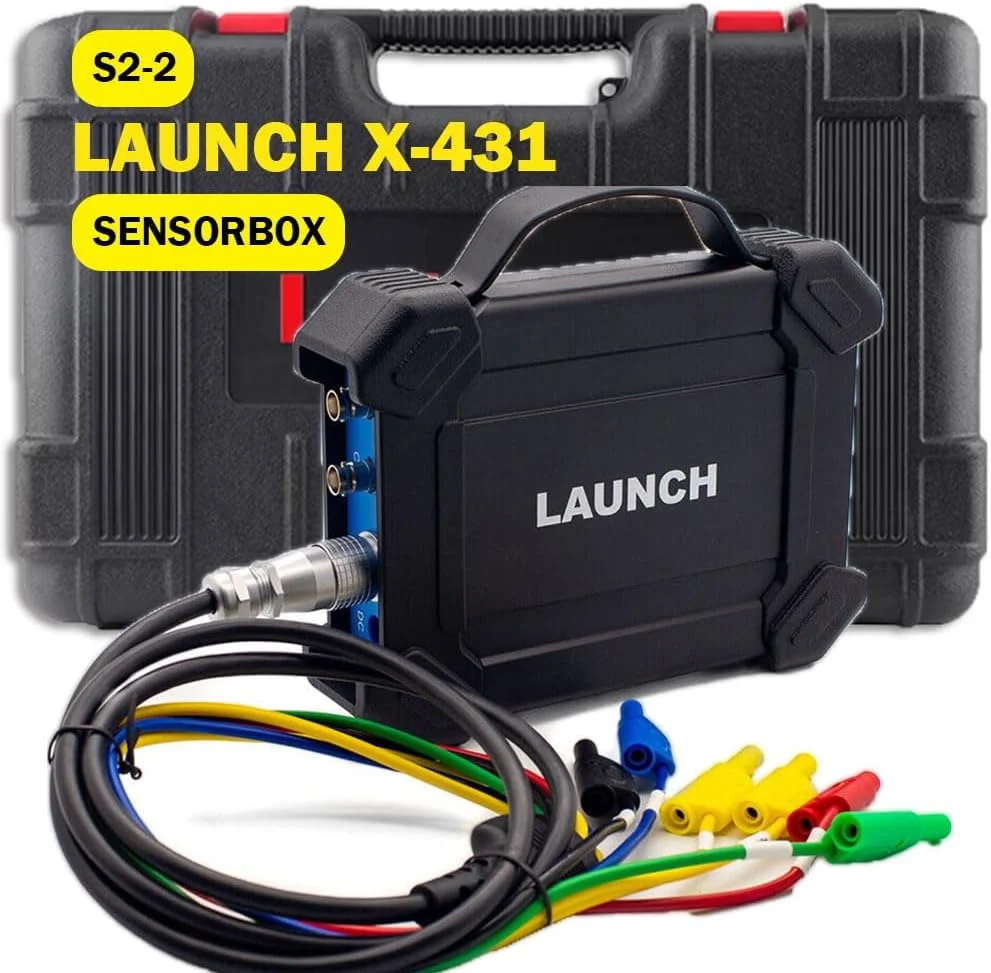 LAUNCH X431 Sensor simulator og tester 2 kanaler numerisk S2-2 sensor boks