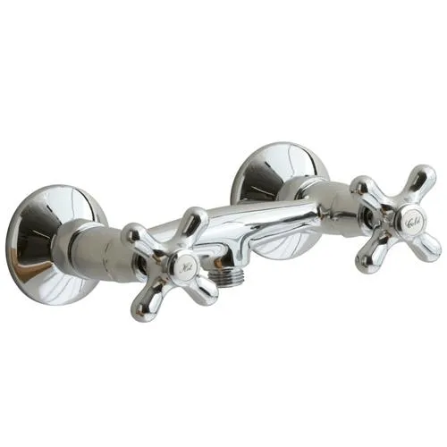 Lavabo Brusearmatur Nostalgisk 2-grebs - krom