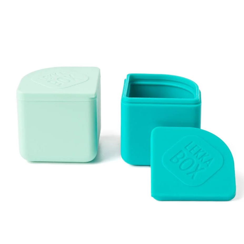 Lekkabox Portable yoghurtbeholdere, sæt med 2 - Ocean