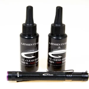 UV Lim X 2 inkl. UV Lygte - . Jensen