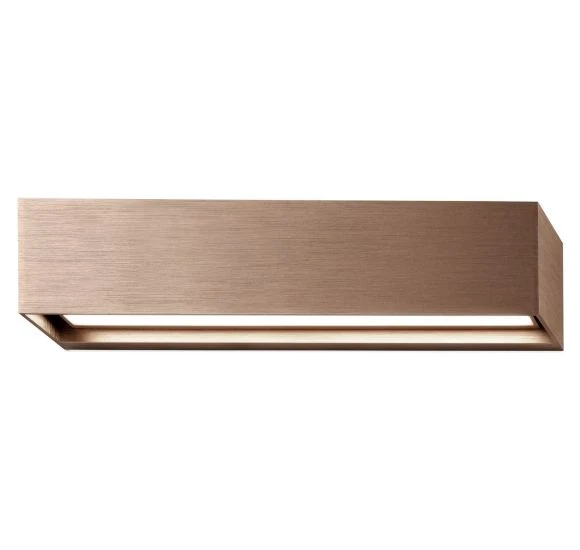 LINEA W2 VÆGLAMPE ROSE GOLDEN L300 SWITCH TUNE