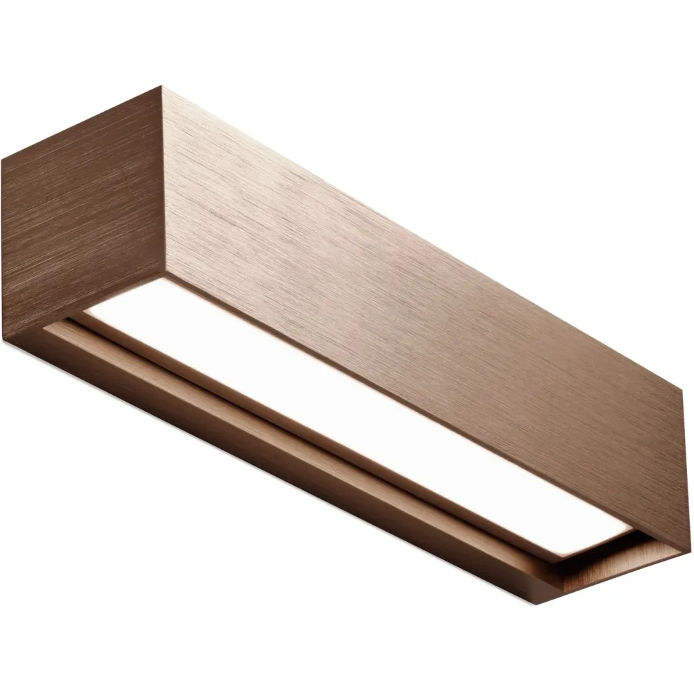 LINEA W2 VÆGLAMPE ROSE GOLDEN L300 SWITCH TUNE