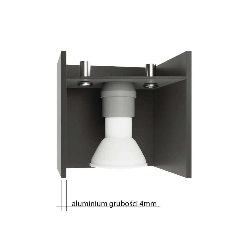 Loftlampe LOBO 2 Preloaded Charts Graa