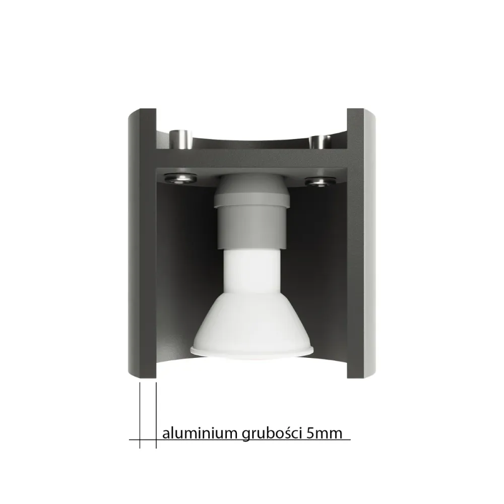 Loftlampe ORBIS 2 2-Year Waterproof Warranty Graa