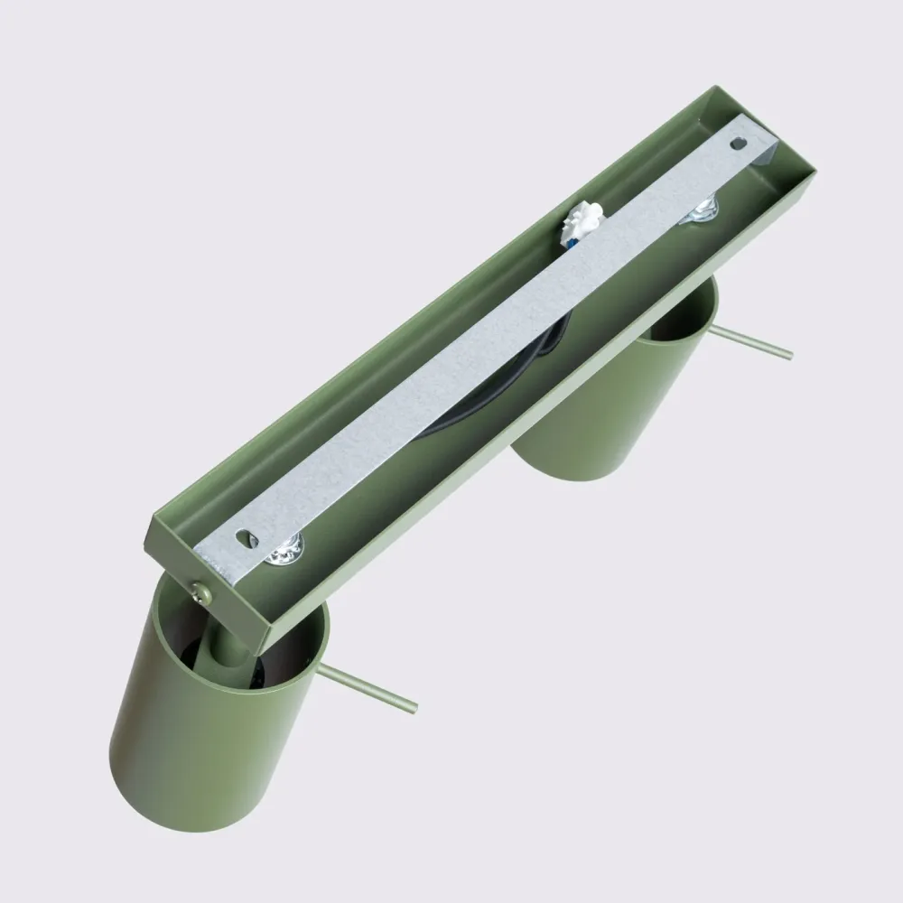 Loftlampe RING 2 olivengrøn Compatible Navionics