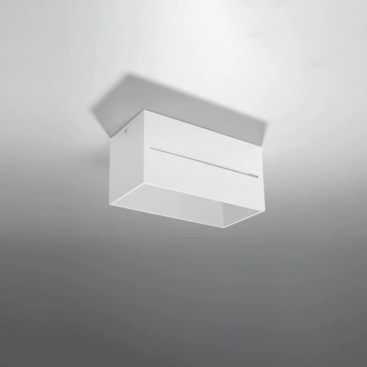 Loftslampe LOBO 2 alabast
