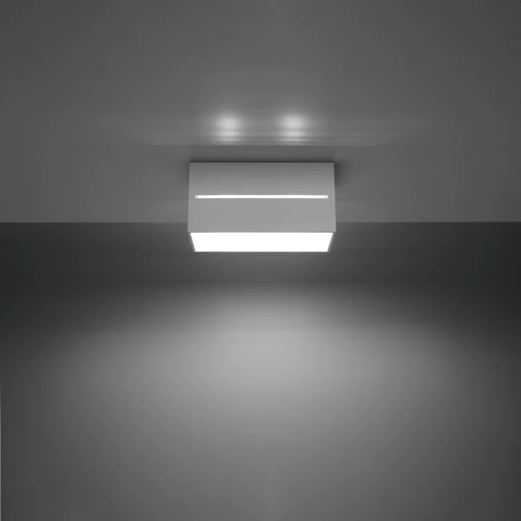 Loftslampe LOBO 2 alabast