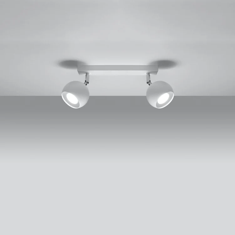 Loftslampe OCULARE 2 alabast