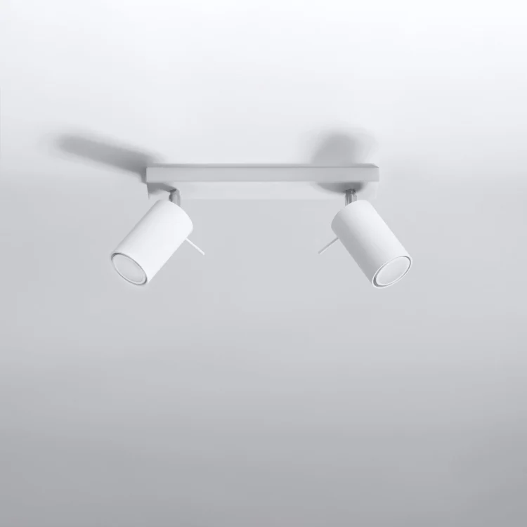 Loftslampe RING 2 kridt