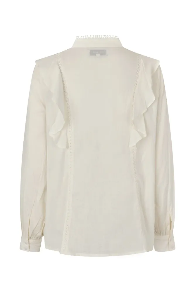 Lollys Laundry - Majall Shirt Ls - 02 Creme Xs