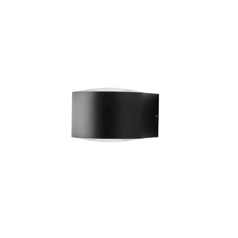 LOOM Design FREY BLACK, 2X6W LED - Væglampe