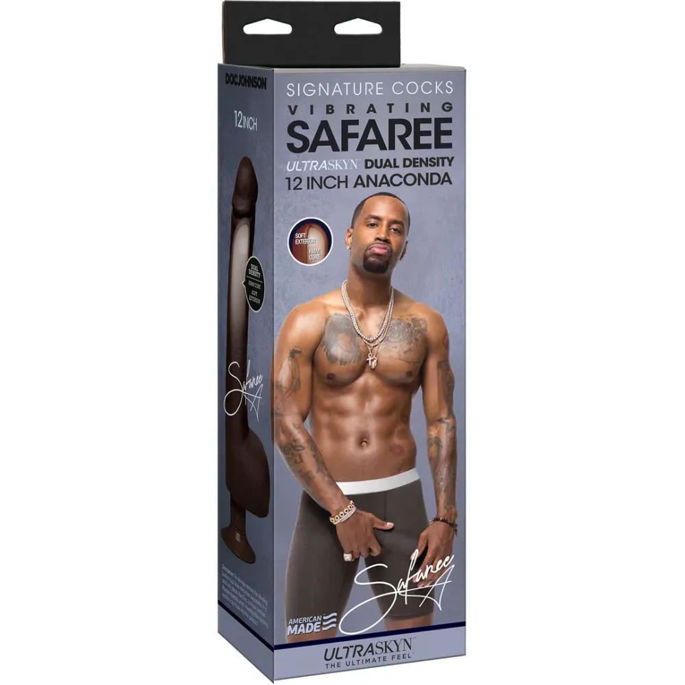 Marine-Grade Anaconda - Realistisk vibrerende dildo - 2 dele