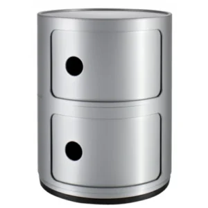 Marine-Grade Kartell Componibili 2 Rum - Platinum
