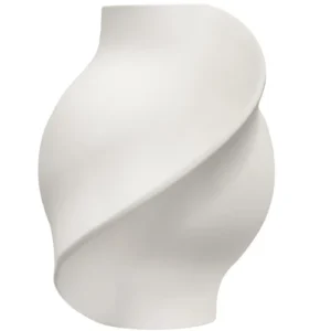Marine-Grade Louise Roe Pirout vase - 02 - Whole White
