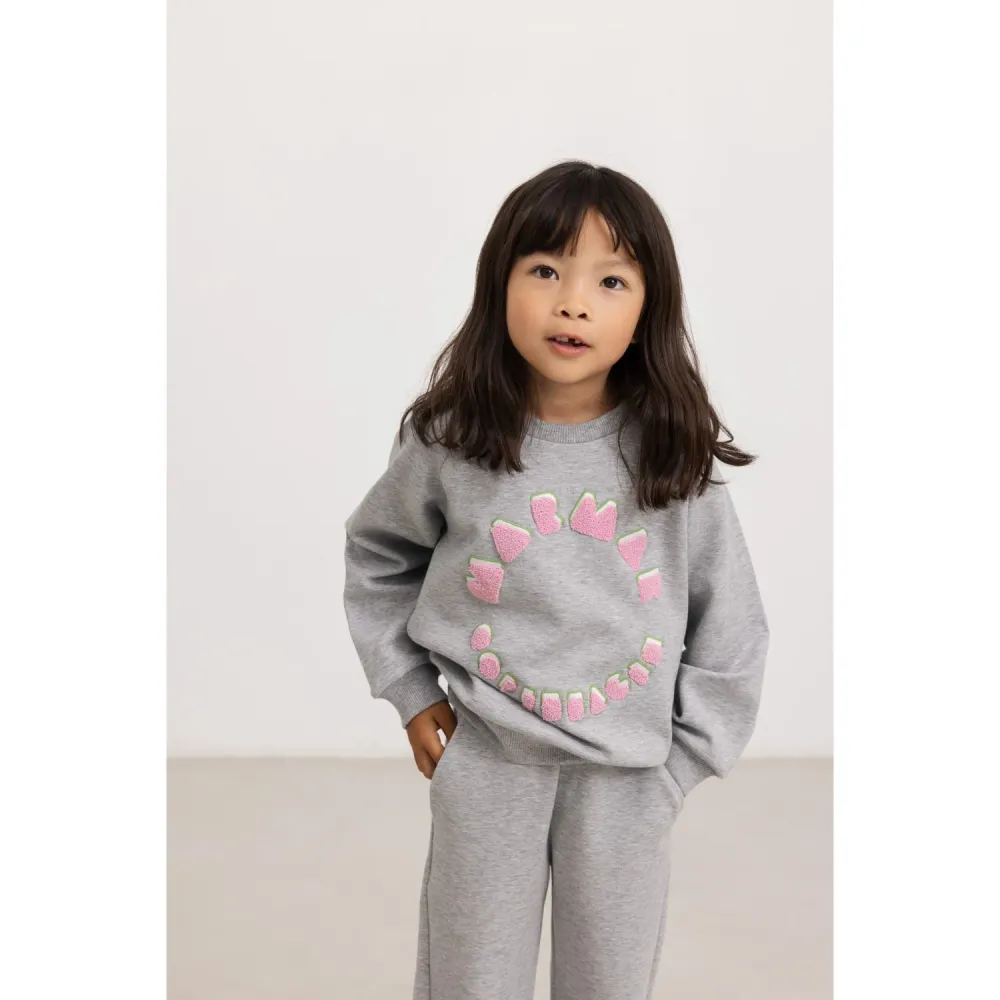 MarMar Double Jersey Blush Logo Theos Sweatshirt - 9" Sunlight Readable