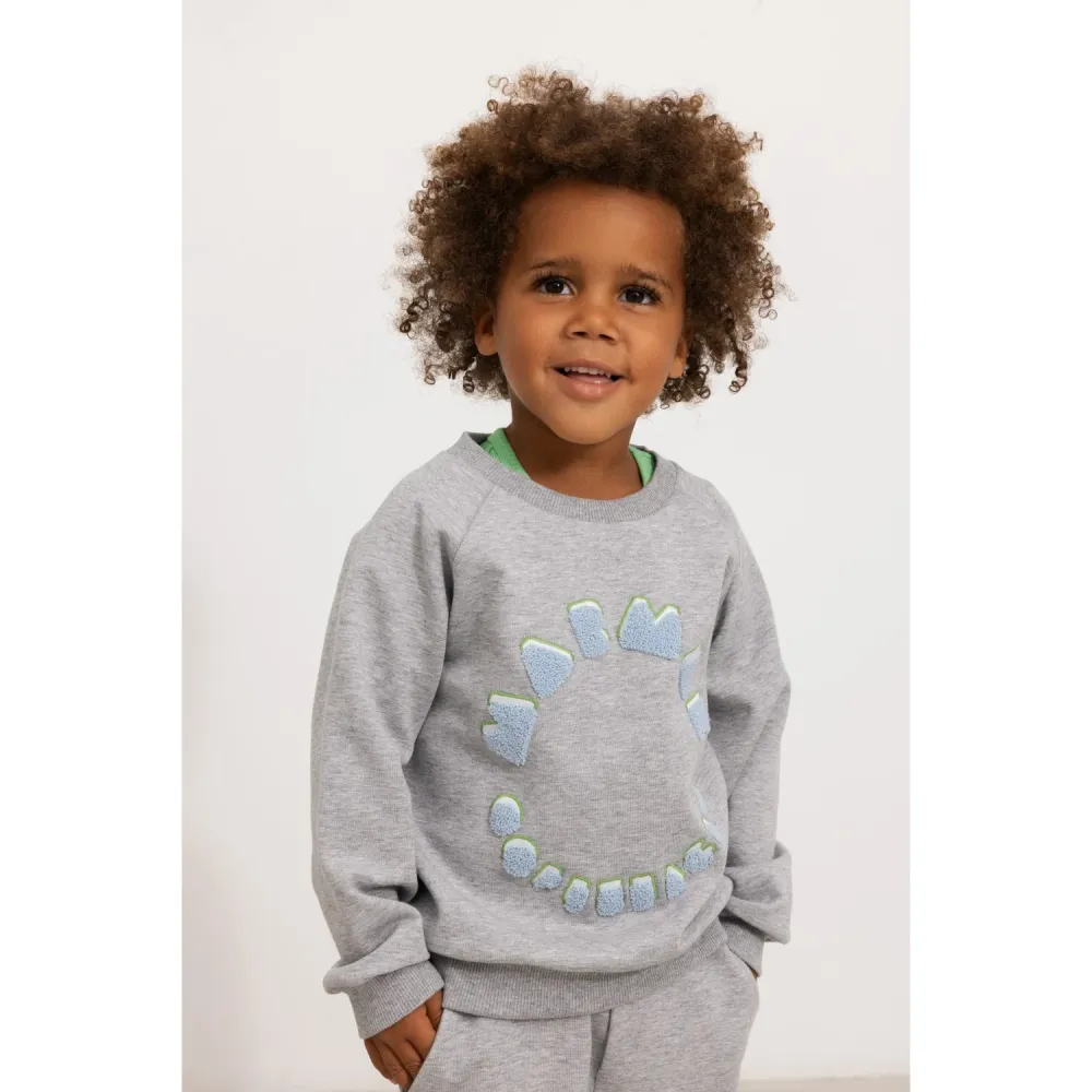 MarMar Double Jersey Cobalt Logo Theos Sweatshirt Transom Mount