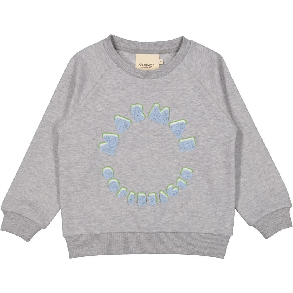 MarMar Double Jersey Cobalt Logo Theos Sweatshirt Transom Mount