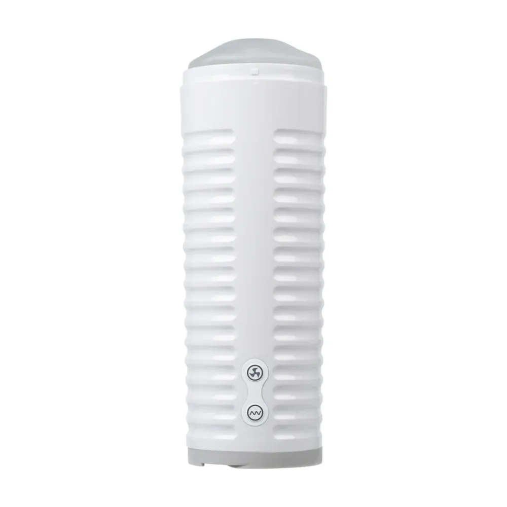 Max 2 - Wireless pairing App-kontrolleret mandlig masturbator - Hvid