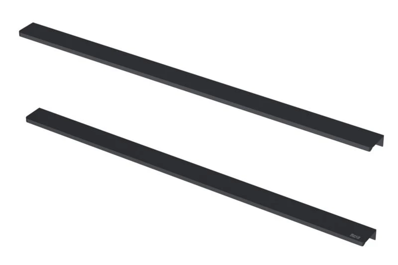 Møbelgreb Roca Style 60 cm mat-sort 2 stk.
