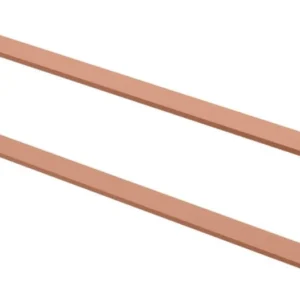 Møbelgreb Roca Style 60 cm i rosaguldfinish, 2 stk.
