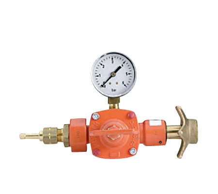 Mellemtryksregulator med stjerneomløber - 2 bar