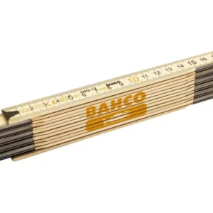 Meterstok træ 2 meter; 12 led