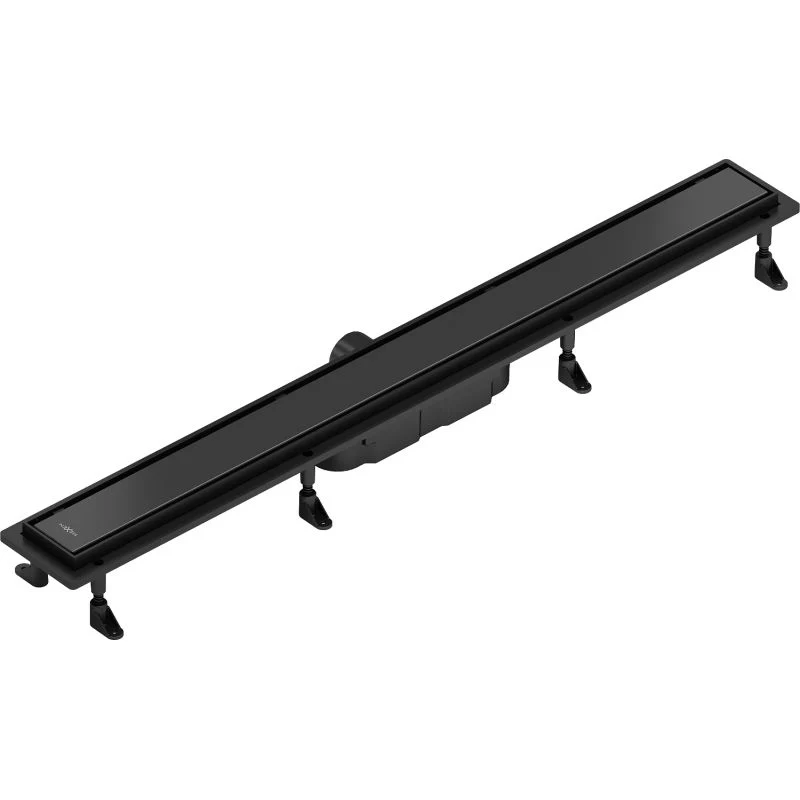 Mexen Flat lineært afløb ebony 2 stk.