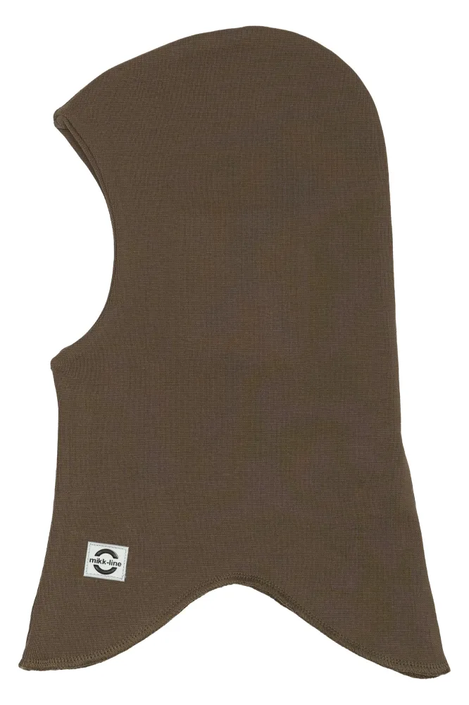 Mikk-Line Elefanthue, dobbeltlags bomuld - Chocolate Chip 74