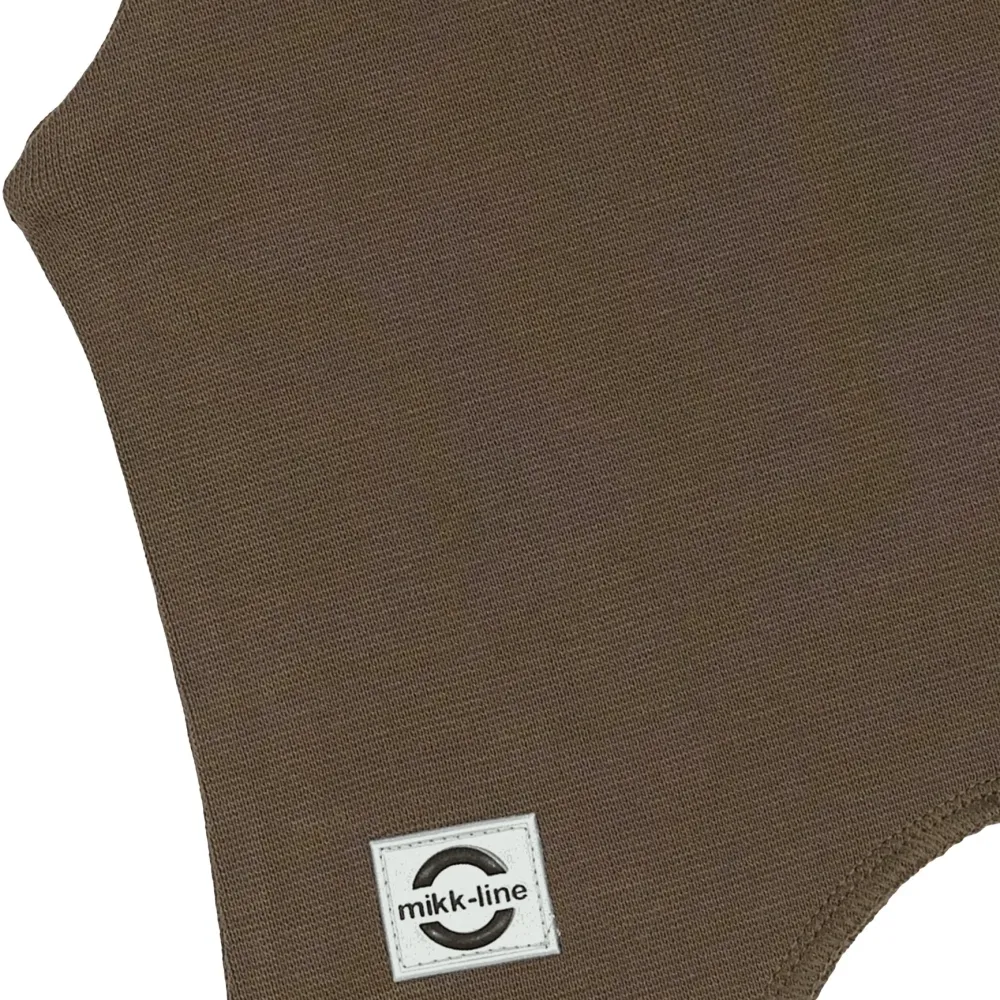 Mikk-Line Elefanthue, dobbeltlags bomuld - Chocolate Chip 74