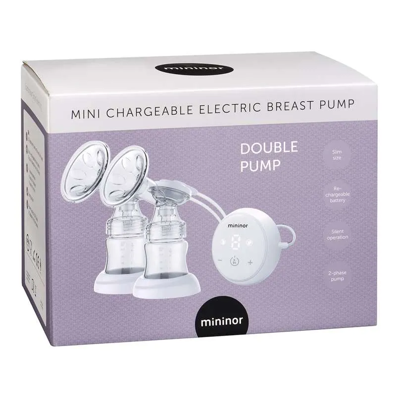 Mininor Dobbelt Lithium-ion Brystpumpe