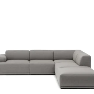 Muuto Connect Velvety Sofa - Corner Configuration 2 - Rewool 128