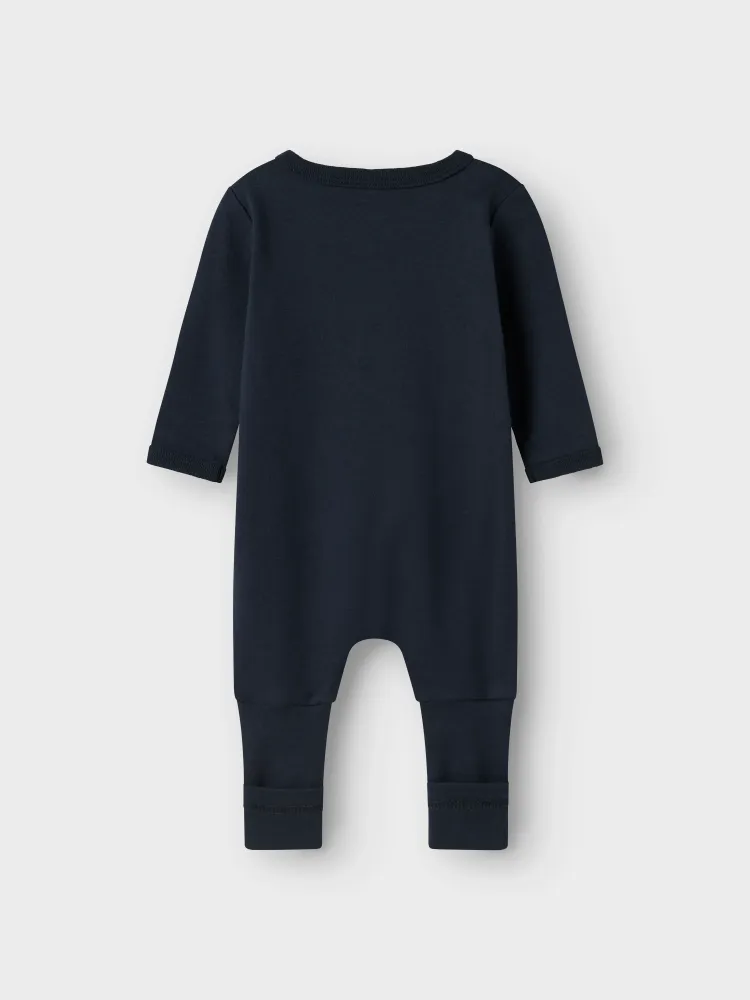 Name It Nightsuit 2 pak Dino - Grey Melange 50
