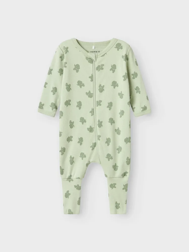Name It Nightsuit 2 pak Elephant - Sea Foam 50