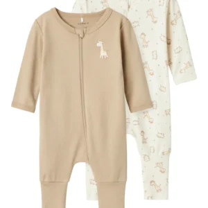 Name It Nightsuit 2 pak Giraffe - Jet Stream 50