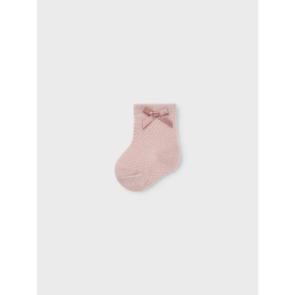 Name It Shadow Slate Nbfwakma Wo/Bl Structure 2P Strømper 50