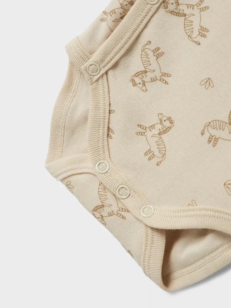Name It Wrap Body 2 pak Zebra - Rainy Day 50