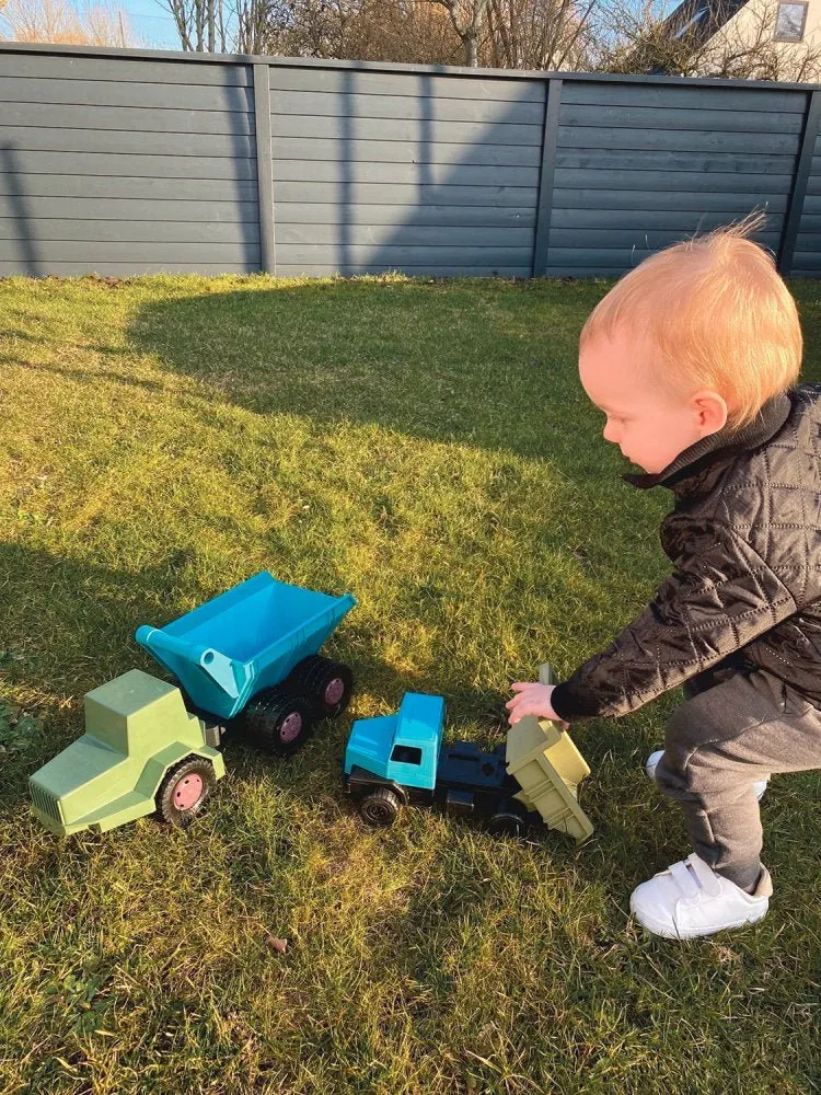 Navy Marine Lastbil - L:28 cm - Dantoy - Fra 2 år