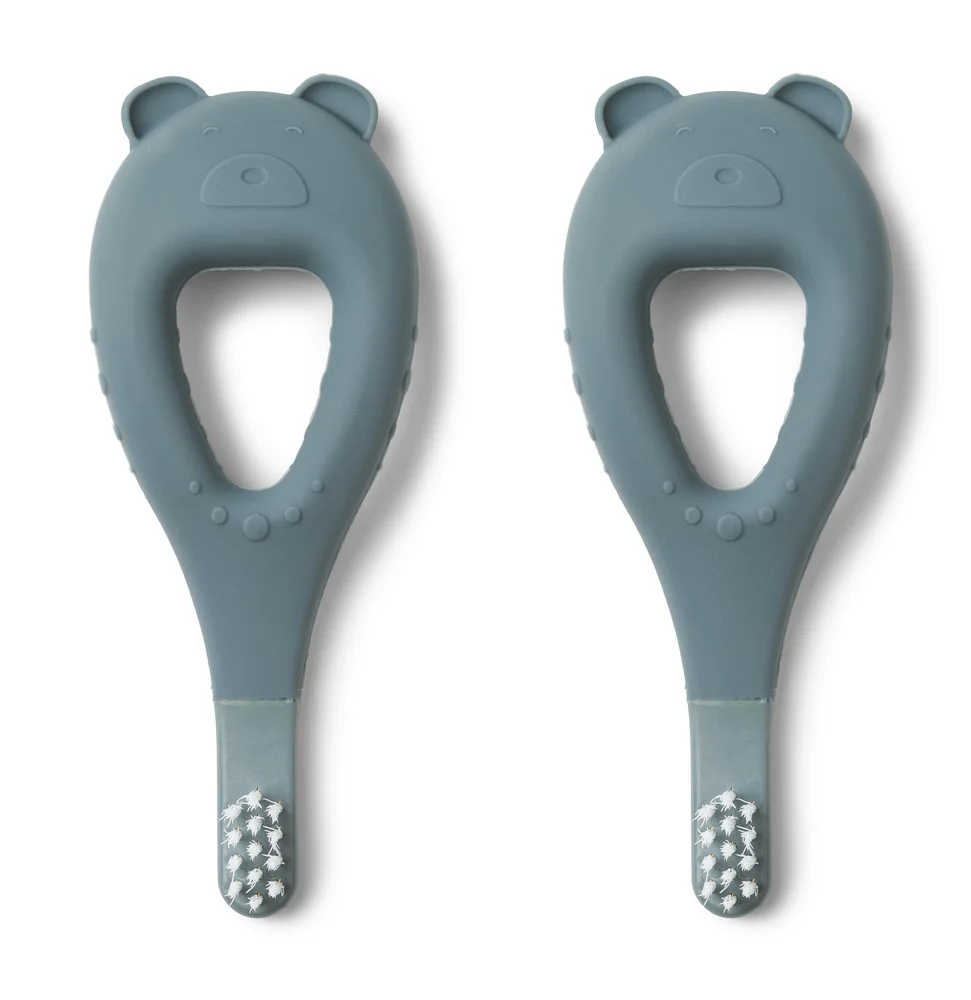 NMEA 2000 Liewood Janelle Tandbørste, 2-pack - Whale Azure