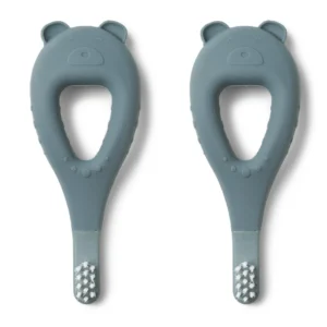 NMEA 2000 Liewood Janelle Tandbørste, 2-pack - Whale Azure