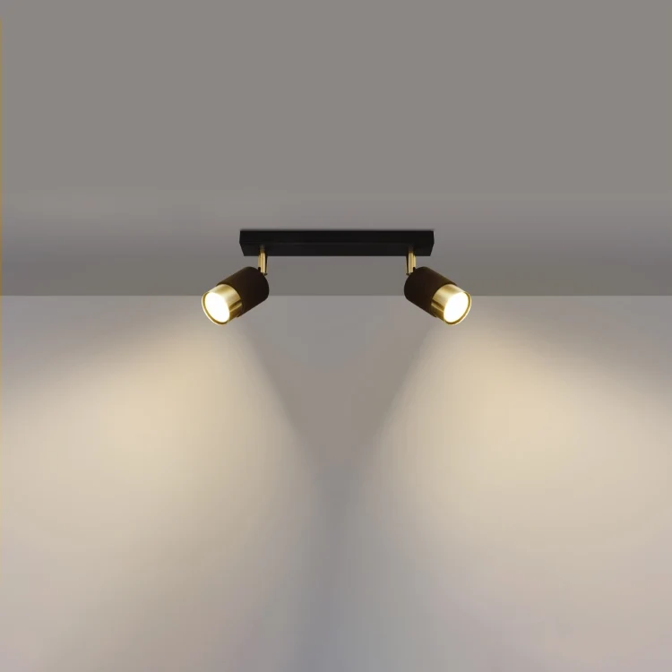 NMEA 2000 Loftslampe NERO 2 sort/guld