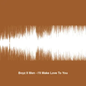 NMEA 2000 plakat: boyz II men - i'll make love to you - cognac 60