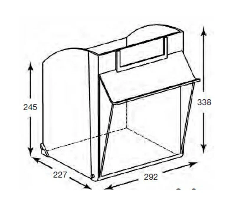NMEA 2000 Løs skuffemodul - 2 Rum